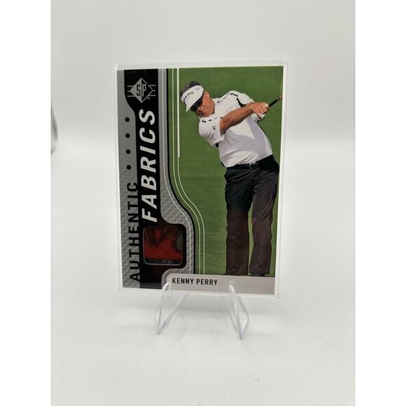2012 SP Authentic - Fabrics Retail #AF-KP Kenny Perry, Relic Card. - Picture 1 of 2